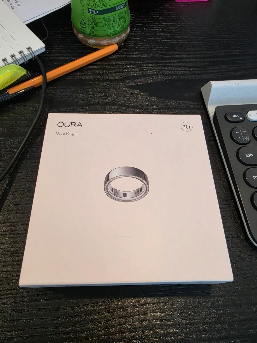 [풀박스 새제품] Oura Ring 4 Silver 10