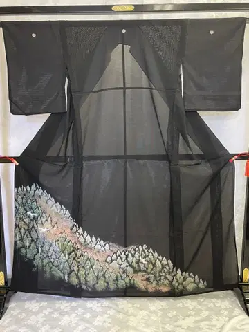 여름 아이템 명주 전통 예복 기모노