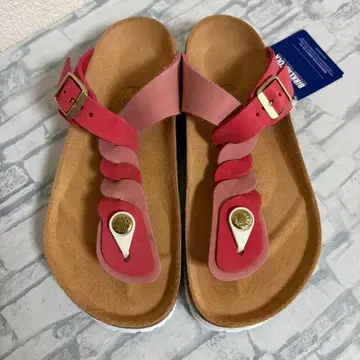 새상품! BIRKENSTOCK 플립플랍 35 핑크 기제