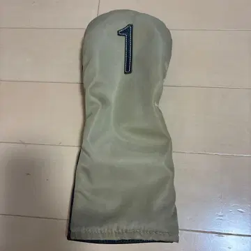 VESSEL 골프 드라이버용 골프헤드커버 1번 베이지