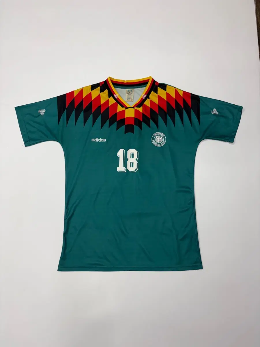 2XL Adidas 아디다스 1994 독일 월드컵 축구 국가대표 클린스만 유니폼 블록코어 90s