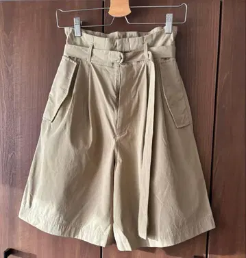 6 ROKU UNITED ARROWS 하프 팬츠 베이지 size34