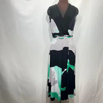 DKNY 다나카란 뉴욕 원피스 슬리브리스 올 패턴 카슈쿨