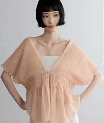 요류셔링 숏 프렌치 슬리브 661674 베이지