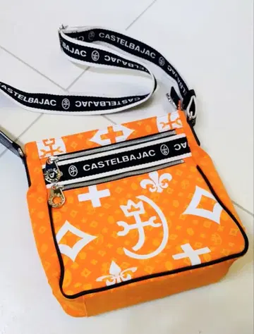 CASTELBAJAC 오렌지 토트백