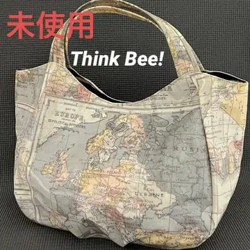 [ 미사용 ] Think Bee! 싱크비 지도 토트백