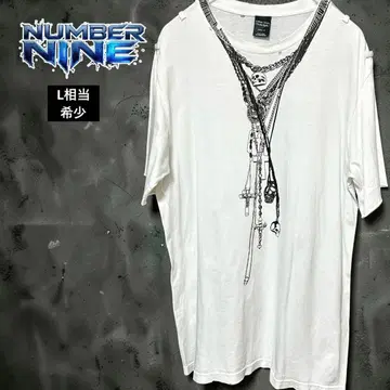 2006SS 건즈기 넘버나인 NECKLACE 티셔츠 L 상당