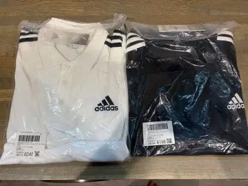 adidas 골프웨어 피케 셔츠 2장 세트 미사용품
