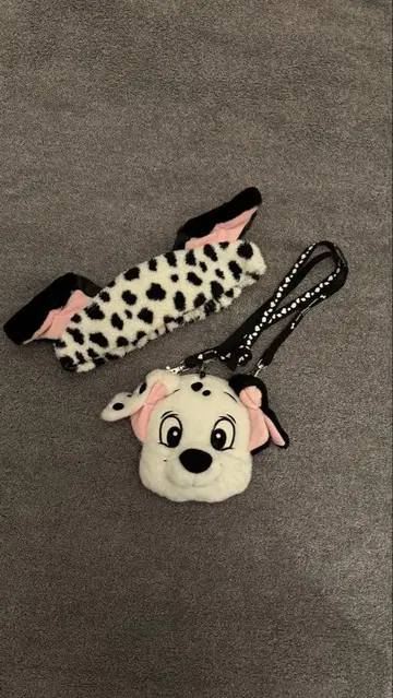 디즈니 101마리 강아지 머리띠 패스케이스 세트 헤어밴드