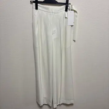 FRAY I.D 와이드 팬츠 화이트
