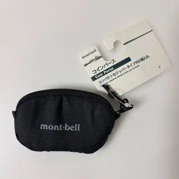 mont-bell 코인 퍼스 블랙 새상품