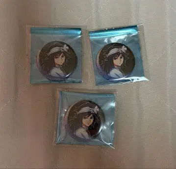 귀멸의 칼날 아와오도리 캔뱃지 토미오카 기유