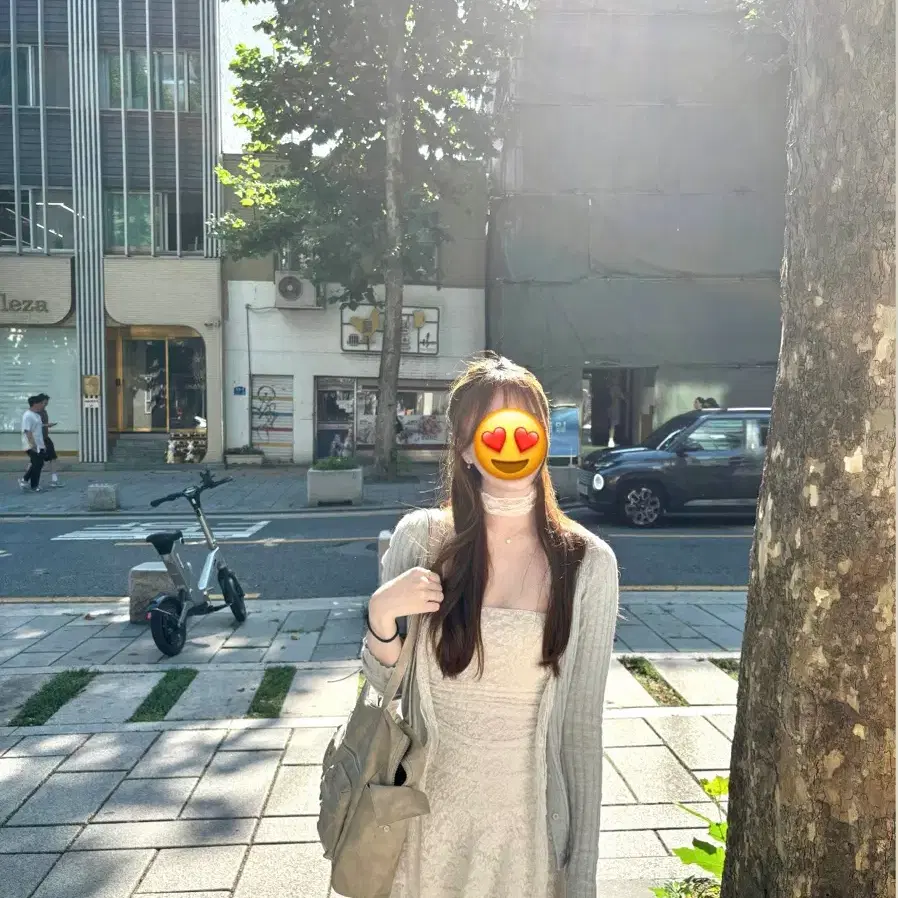 프롬뮤즈 시스루 레이스 머플러 스카프