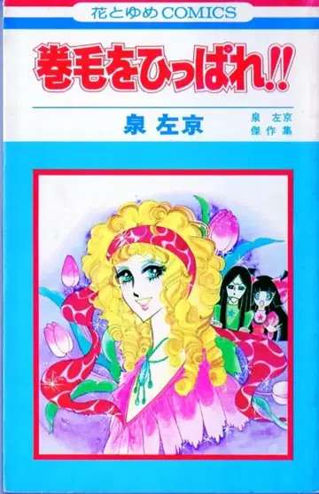 하쿠센샤 하나토유메 코믹스 이즈미 사쿄 !!) 곱슬머리를 당겨라!/이즈미 사쿄 걸작집 초판