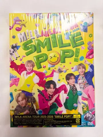 M!LK SMILE POP! 초회 한정판 DVD