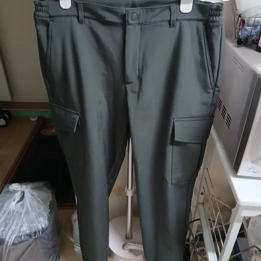 카고바지 올리브색 L사이즈