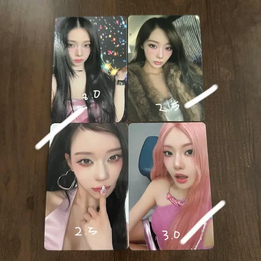 에스파 일본 kiss n tell 세븐넷 특전 포카 양도