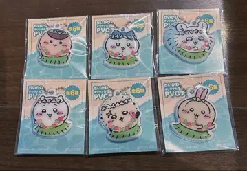 치이카와 오리지널 PVC 참 전 6종 세트 키링
