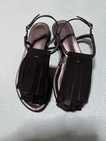 theory 프린지 샌들 36 22.5~23cm 미사용품