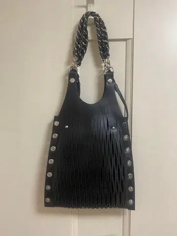 새상품급 SONIA RYKIEL 소니아 리키엘 2WAY 백 블랙