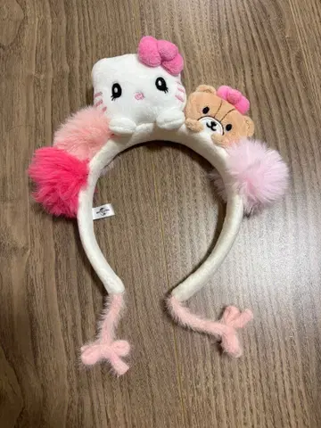 USJ 헬로키티 머리띠 타이니참