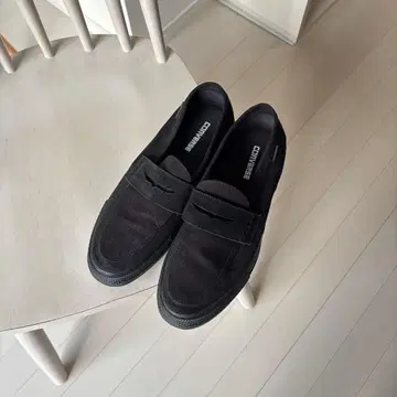 새상품급 CONVERSE CXP 로퍼 블랙 모노크롬 27.5cm