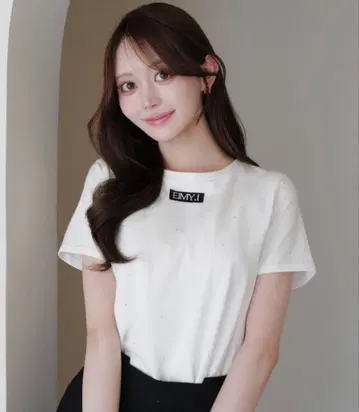 eimy istoire 로고T셔츠 화이트