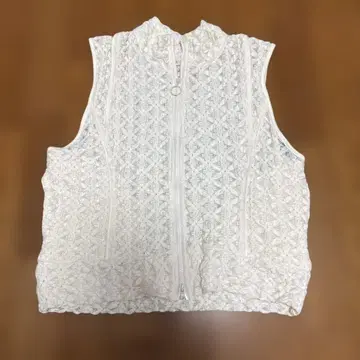 Ray BEAMS 레이빔즈 레이스 집업 베스트