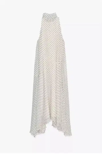 ZARA ZW COLLECTION 폴카 도트 홀터넥 원피스
