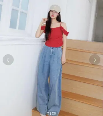 snidel 디자인 퍼프 슬리브 택 포함 미사용 새상품