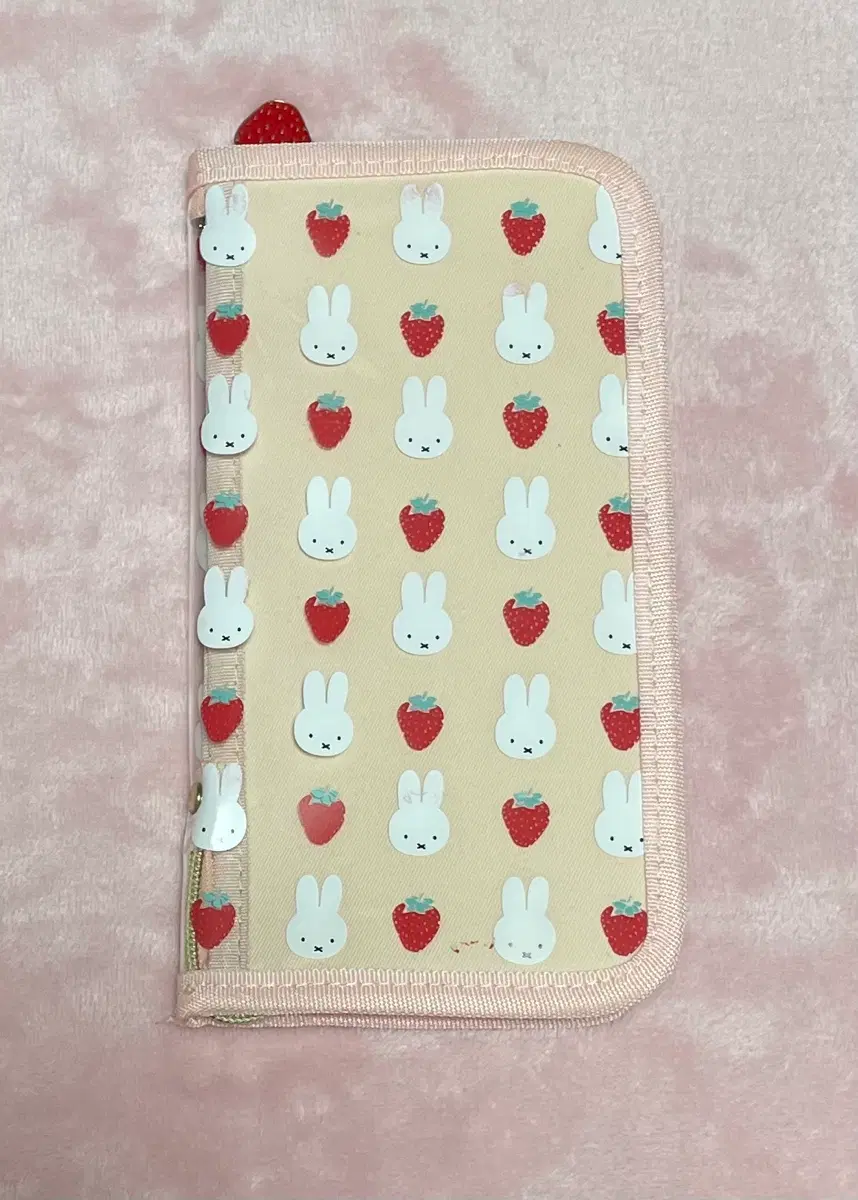 미피 딸기 멀티 파우치