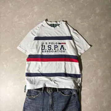 90s-00s U.S.POLO thermal logo tee y2k
