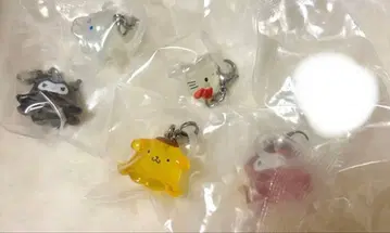 산리오 캐릭터즈 멘다코 메지루시 액세서리 세미 컴플리트