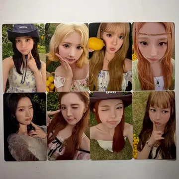 Hearts2Hearts lemon tang 타워 레코드 혜택 트레이딩 카드 컴프