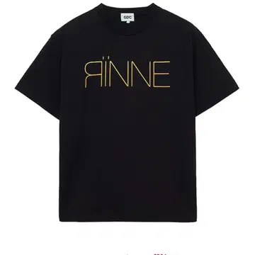 새상품 XL GDC 리미티드 rinne 티셔츠 블랙
