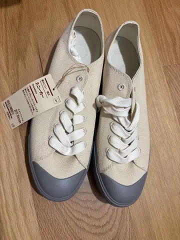 새상품! MUJI 남성용 스니커즈 27.5