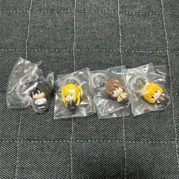DEATH NOTE 메지루시 액세서리 야가미 라이토 L 멜로 미카사 4점