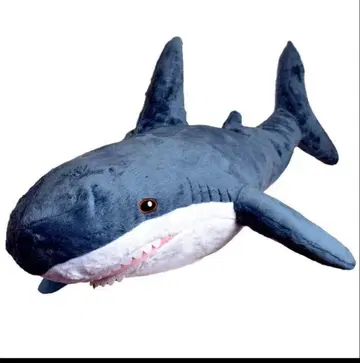 상어 초 빅 봉제 인형 블루 100cm 폭신폭신