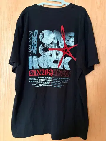 ONE OK ROCK LUXURY DISEASE TOUR 셔츠 XL