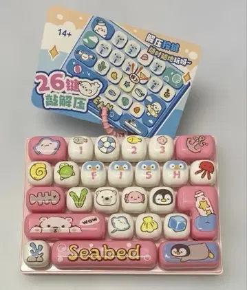 [ 미사용 새상품 ] 키보드 키링 취미 S eabed