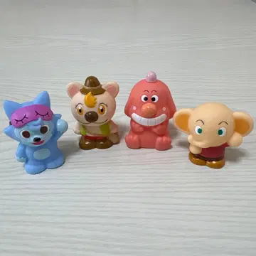 모두 모여라 호빵맨 손가락 인형 앙코라 아기 늑대 아기 코끼리 부르부르