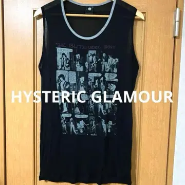 [ 분위기 최고 ] HYSTERIC GLAMOUR RAMONES 탱크탑