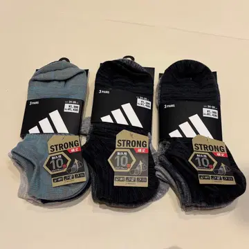 adidas 삭스 3켤레 3세트