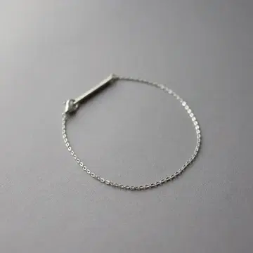 TEN. 플랫 케이블 체인 팔찌