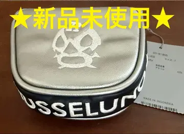 새상품 RUSSELUNO 러셀노 퍼터 커버 말렛 실버
