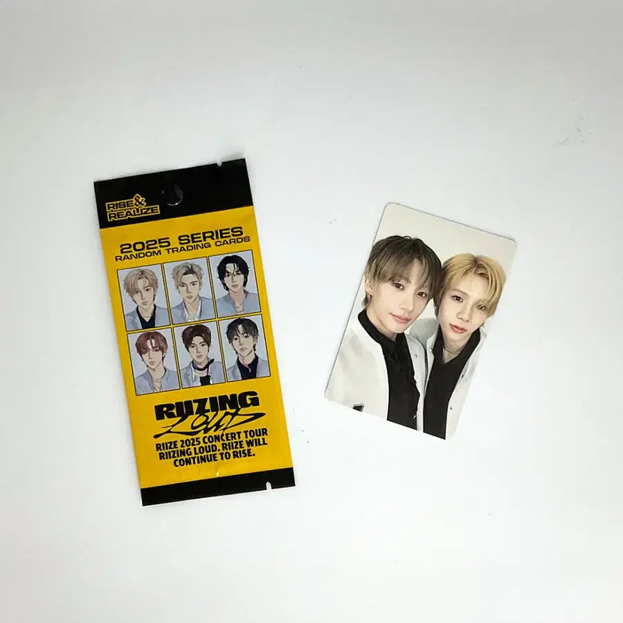 라이즈 쇼타로 앤톤 라이징 라우드 포토카드 1 유닛 버전 RIIZE SHOTARO ANTON RIIZING LOUD PHOTOCARD 1 UNIT ver.