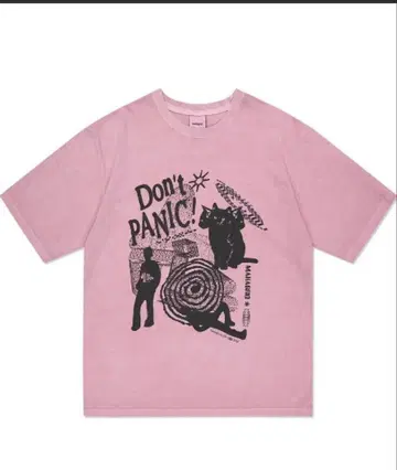 [ mahagrid ] DON'T PANIC PIGMENT 셔츠