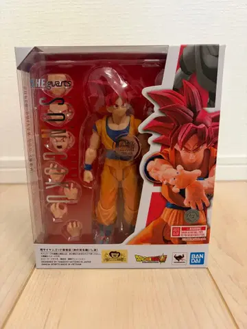 [새상품] S.H.Figuarts 초사이어인 갓 손오공 (신의 기를 두른 모습)