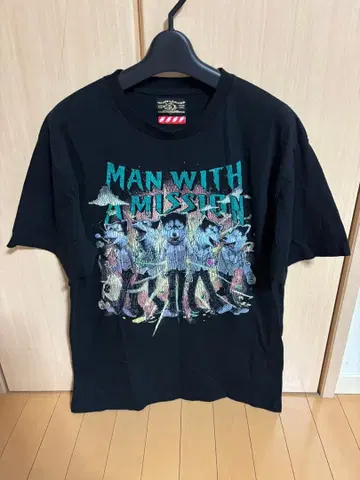 MAN WITH A MISSION ONE WISH TOUR 티셔츠 XL