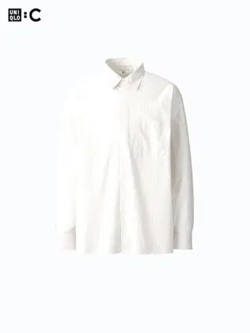 미사용 2개 세트 판매 UNIQLO C 브로드 오버 사이즈 셔츠